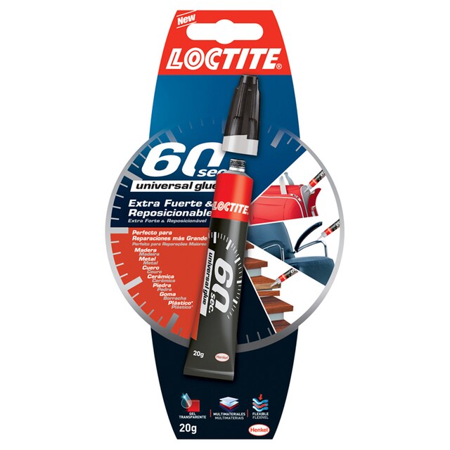 Imagen 0 de Adhesivo Universal Loctite 60 Segundos 20 g