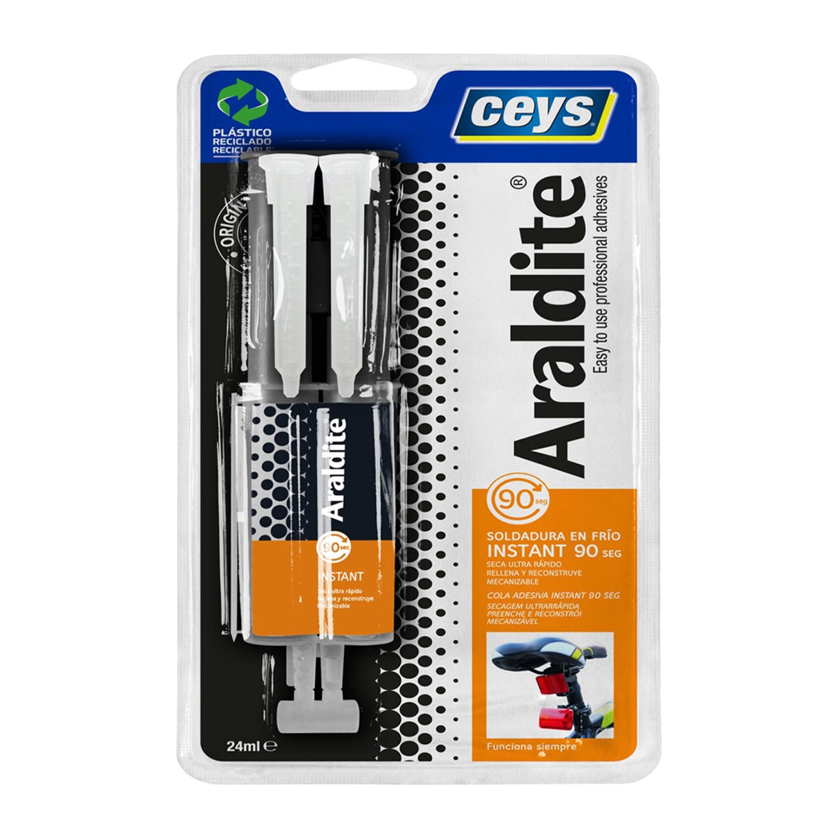 Imagem 0 de Cola Araldite 90 Segundos em Seringa - 24 ml