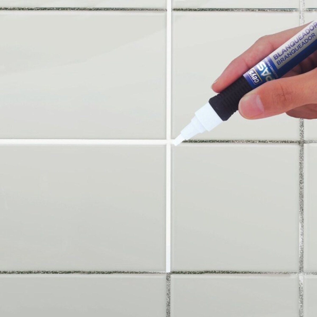 Lápis Branqueador de Juntas Pack - 2x7,4 ml Branco-2