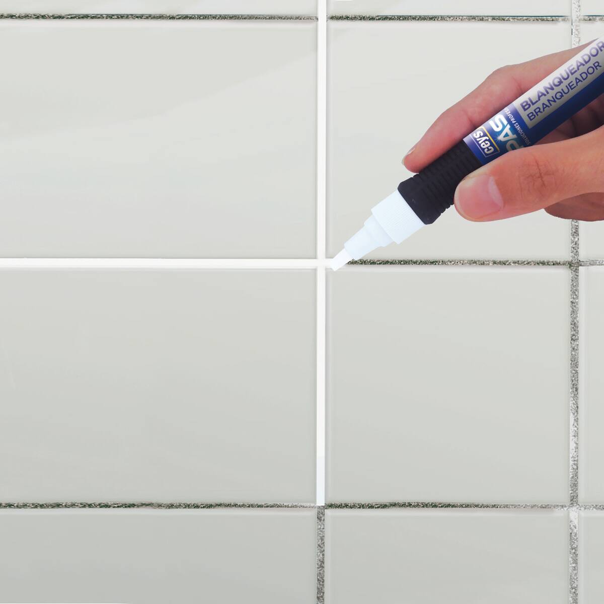 Lápis Branqueador de Juntas Pack - 2x7,4 ml Branco-3