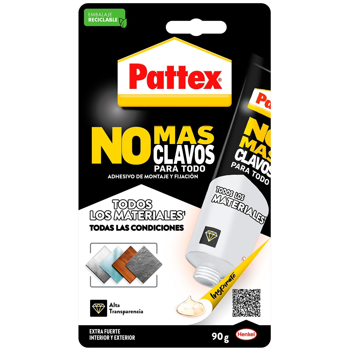 Imagen 0 de Adhesivo No Más Clavos Crystal 90 g