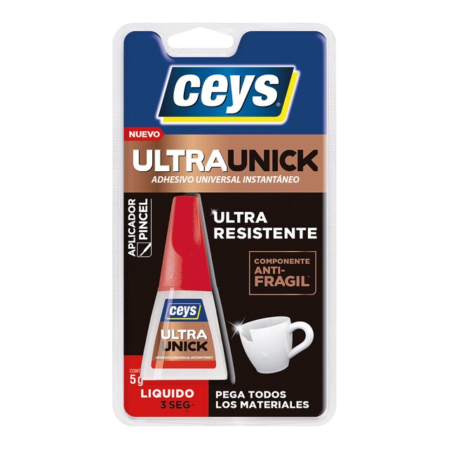Imagen 0 de Pegamento SuperUnick Poder Inmediato con Pincel 5 g