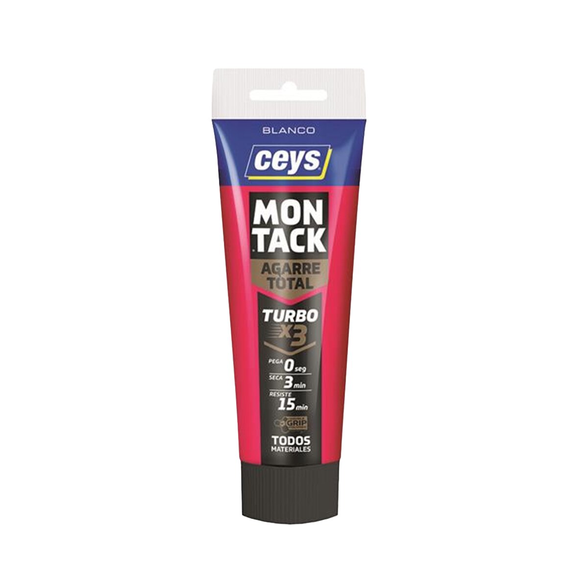 Imagen 0 de Adhesivo de montaje Ceys Montack Turbo Blanco Tubo 125 ml.
