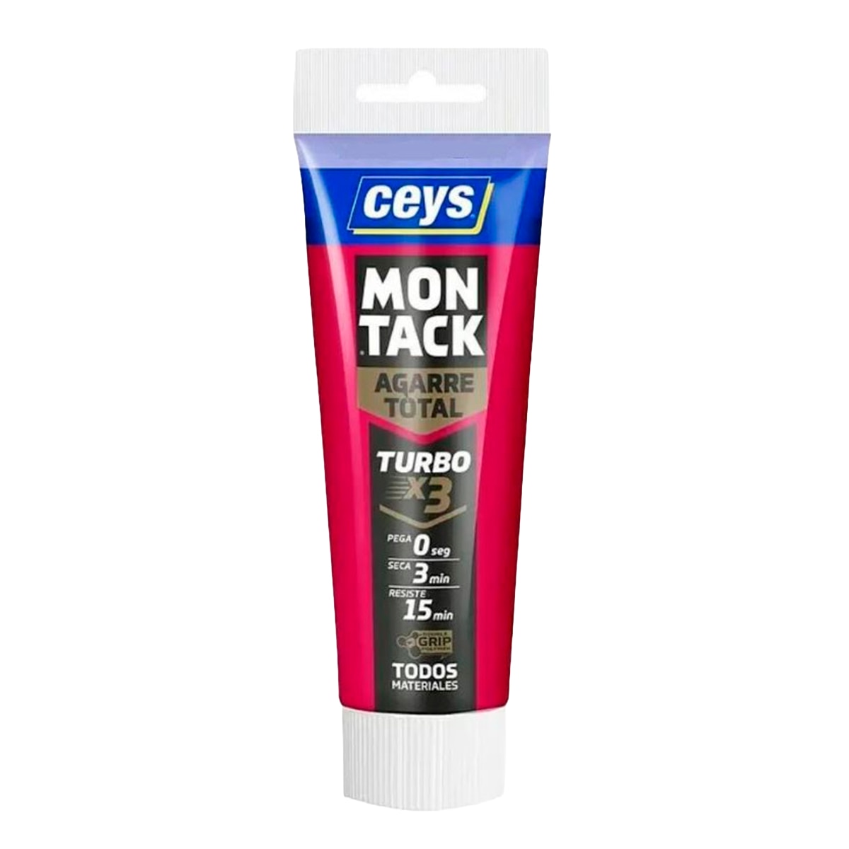 Imagen 0 de Adhesivo de montaje Ceys Montack Turbo Transparente Tubo 125 ml.
