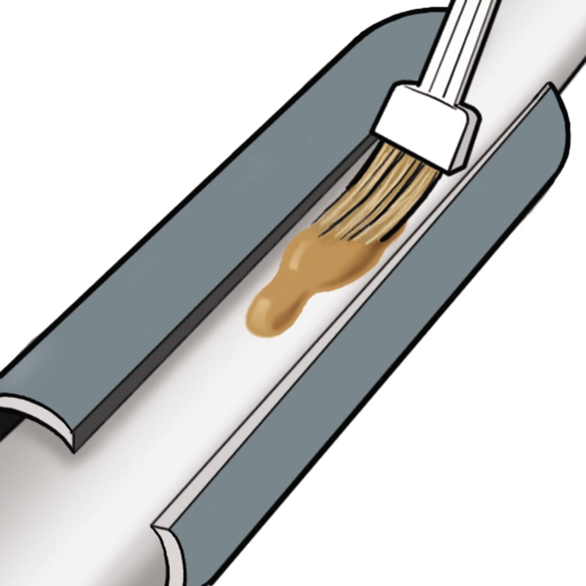 Cola de Contacto Pincel Fácil Aplicación 250 ml Miel-5