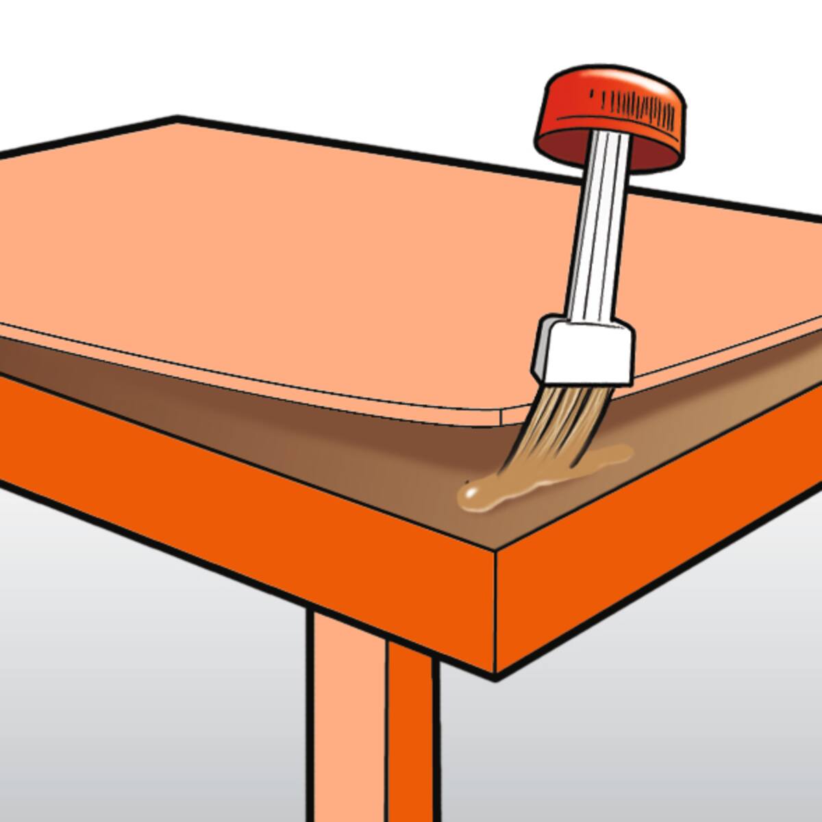 Cola de Contacto Pincel Fácil Aplicación 250 ml Miel-6