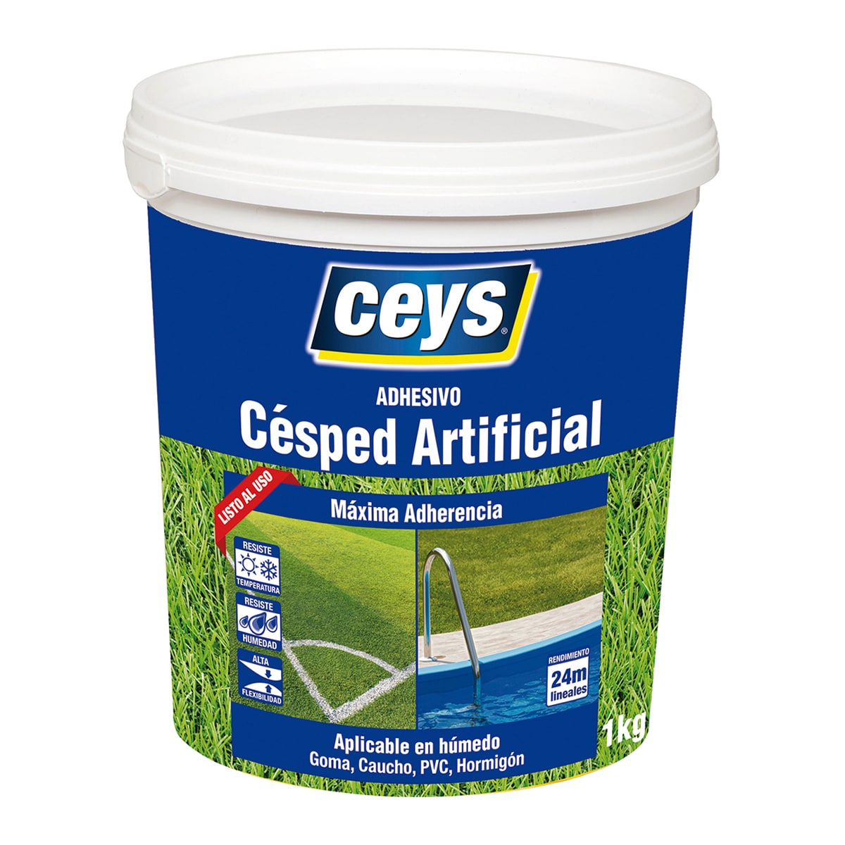 Adhesivo Césped Artificial 1 kg Verde-1