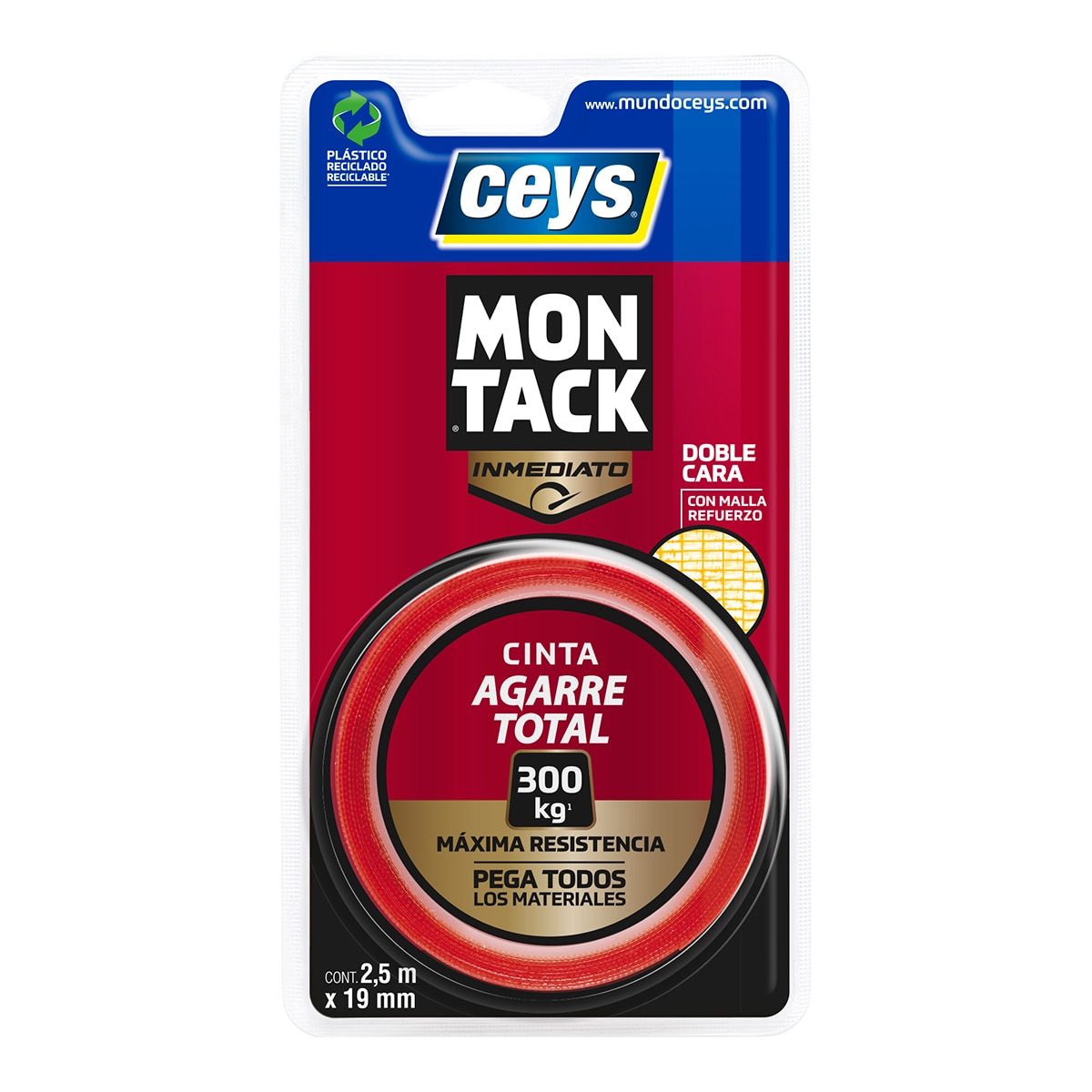 Imagen 0 de Cinta Montaje Alta Resistencia 2,5 m