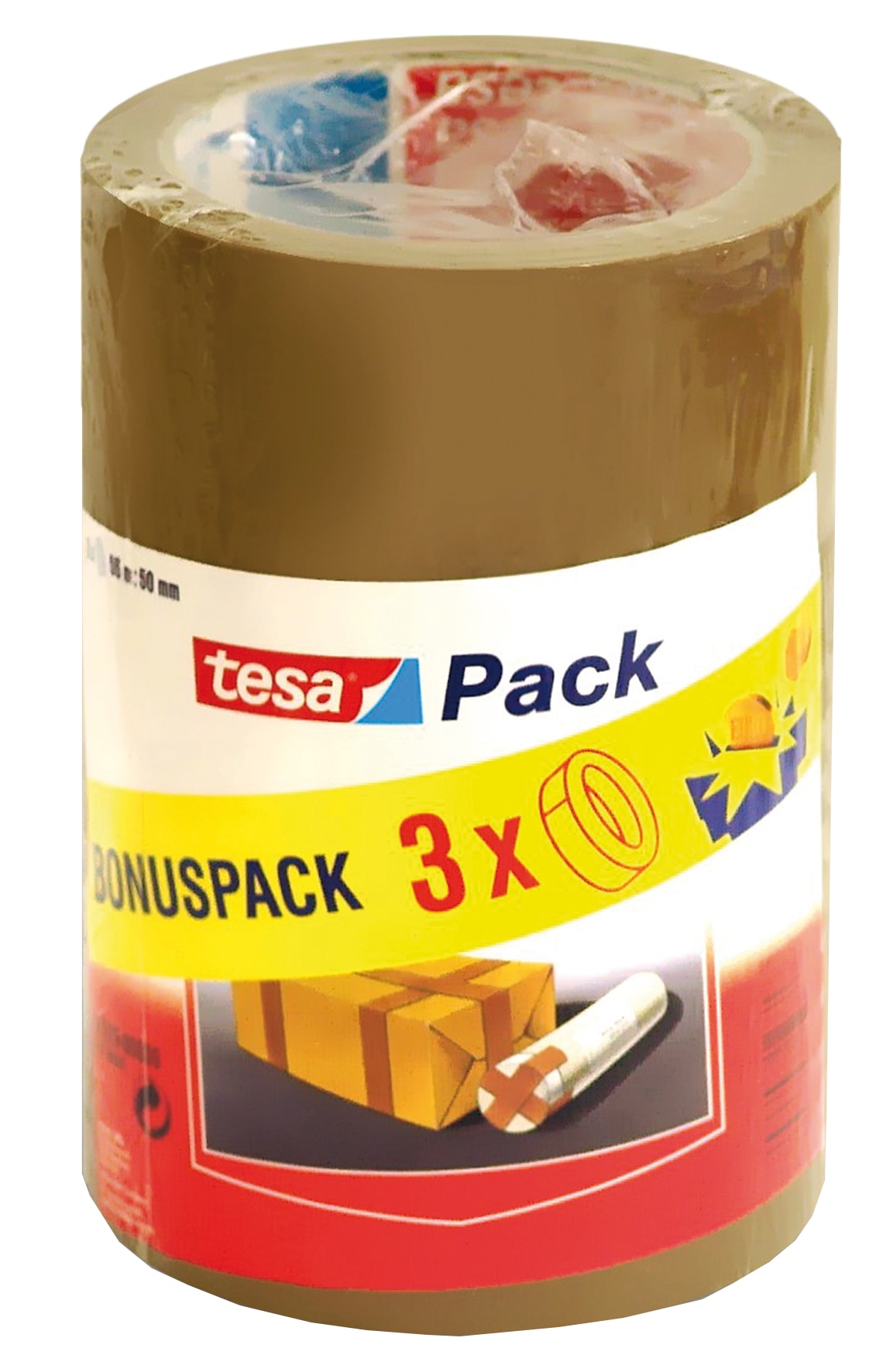 Imagen 0 de Cinta Embalaje Strong 66 m - Pack 3 Uds