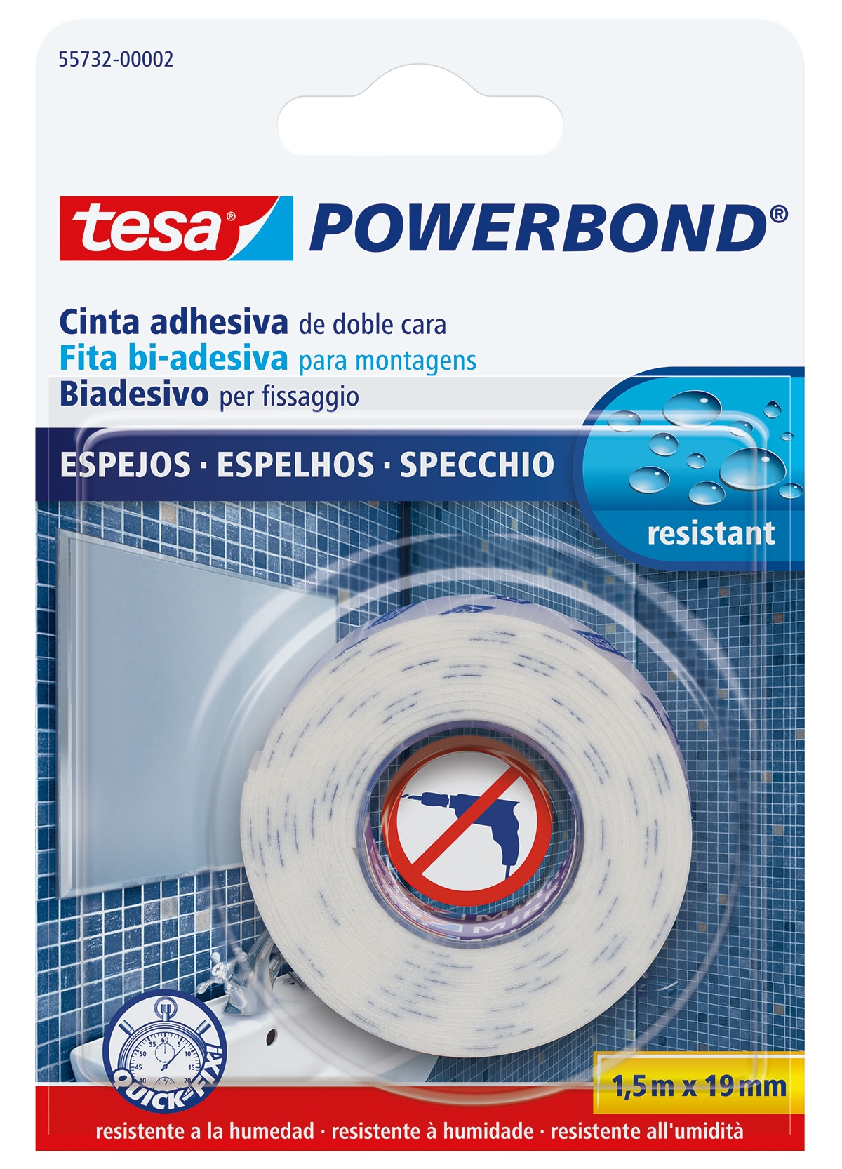 Imagen 0 de Cinta Doble Cara Espejos Powerbond