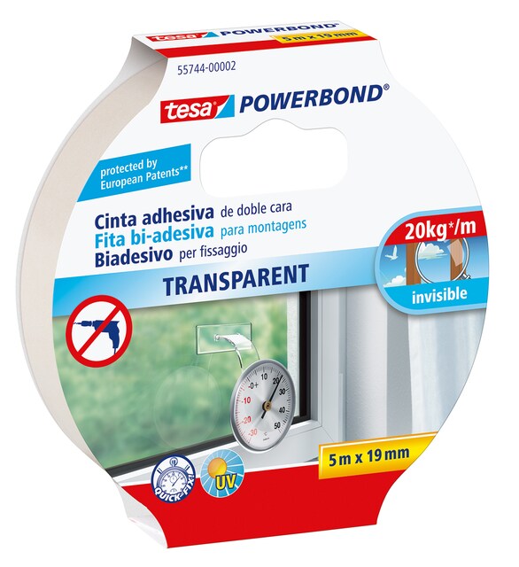 Imagen 0 de Cinta Doble Cara Transparente Powerbond