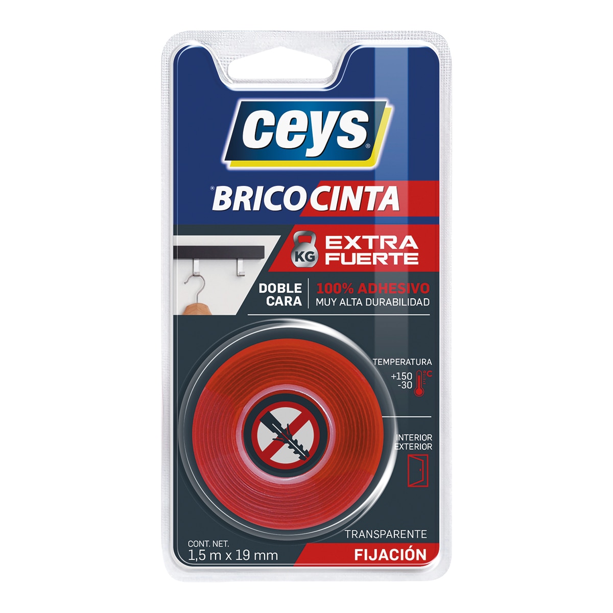 Imagem 0 de Fita de Dupla Face Extra Forte - 1,5 m