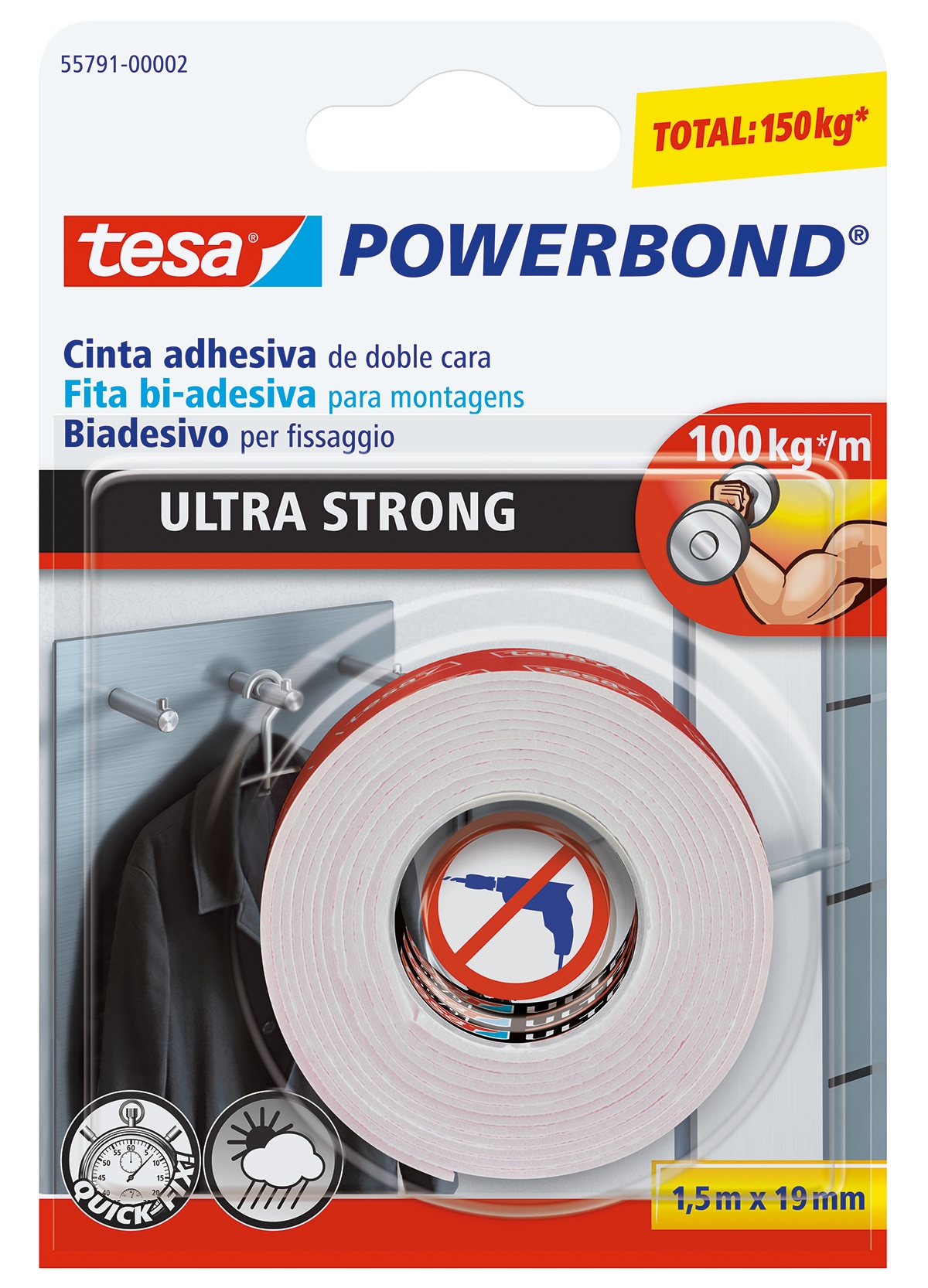 Imagen 0 de Cinta Adhesiva Doble Cara
