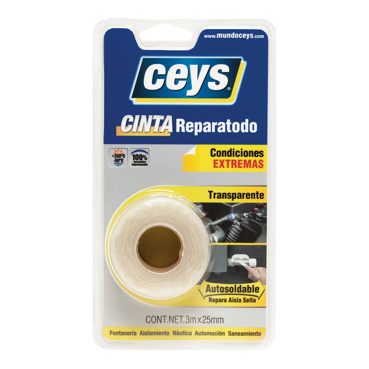 Imagen 0 de Cinta Reparatodo Autosoldable 3 m
