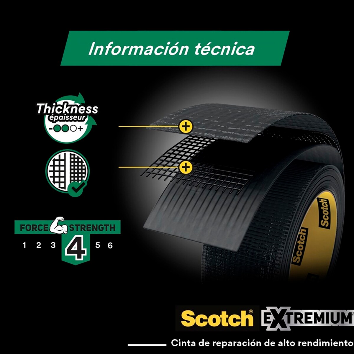 Cinta Americana Exteriores de Altas Prestaciones 27,4 m Gris-5