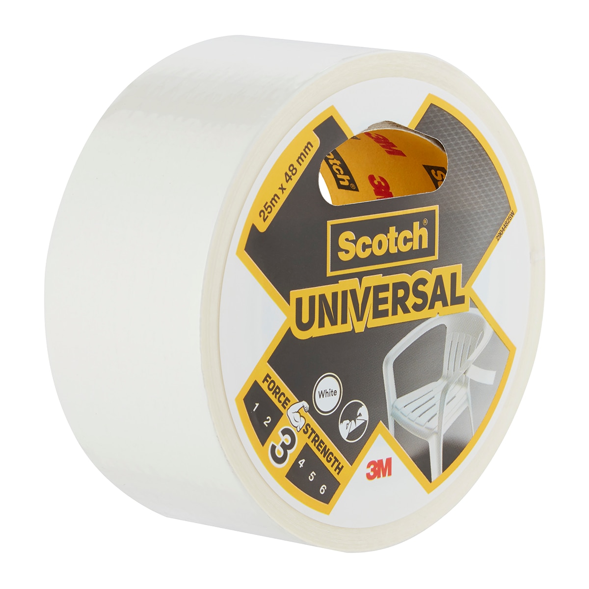 Cinta Americana Universal 25 m Blanco-2