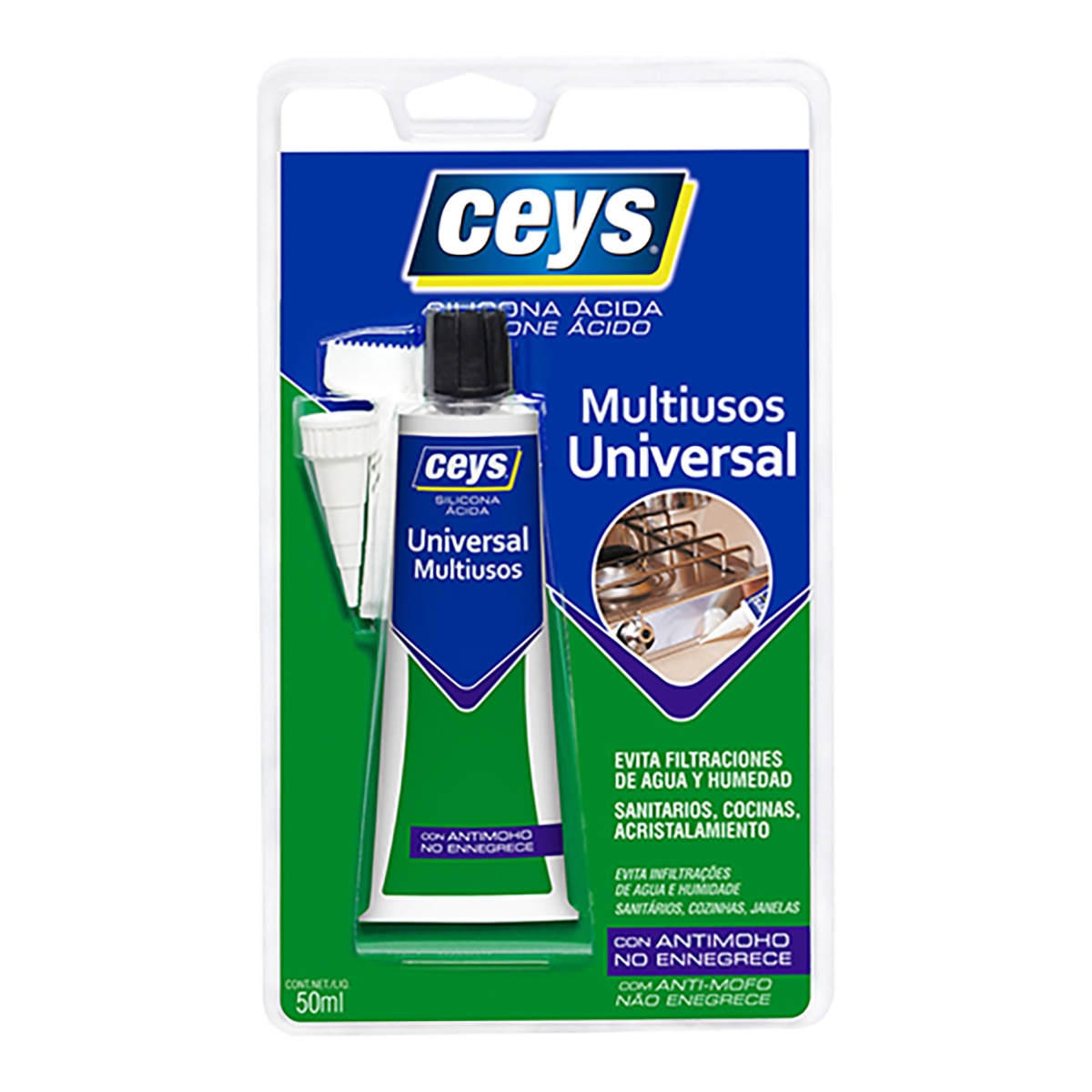 Imagen 0 de Silicona Ácida Universal 50 ml