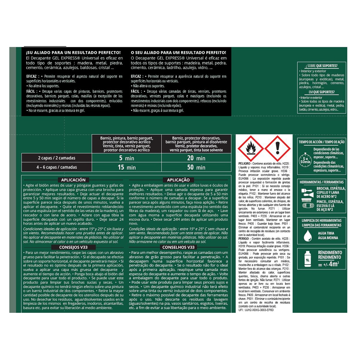 Super Decapante Universal Incolor v33 - 0,5 L Incolor-2