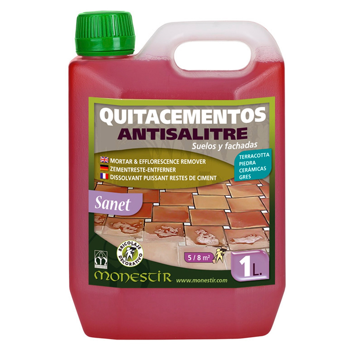 Imagem 0 de Produto de Limpeza de Restos de Obra Removedor de Cimento e Antissalitre