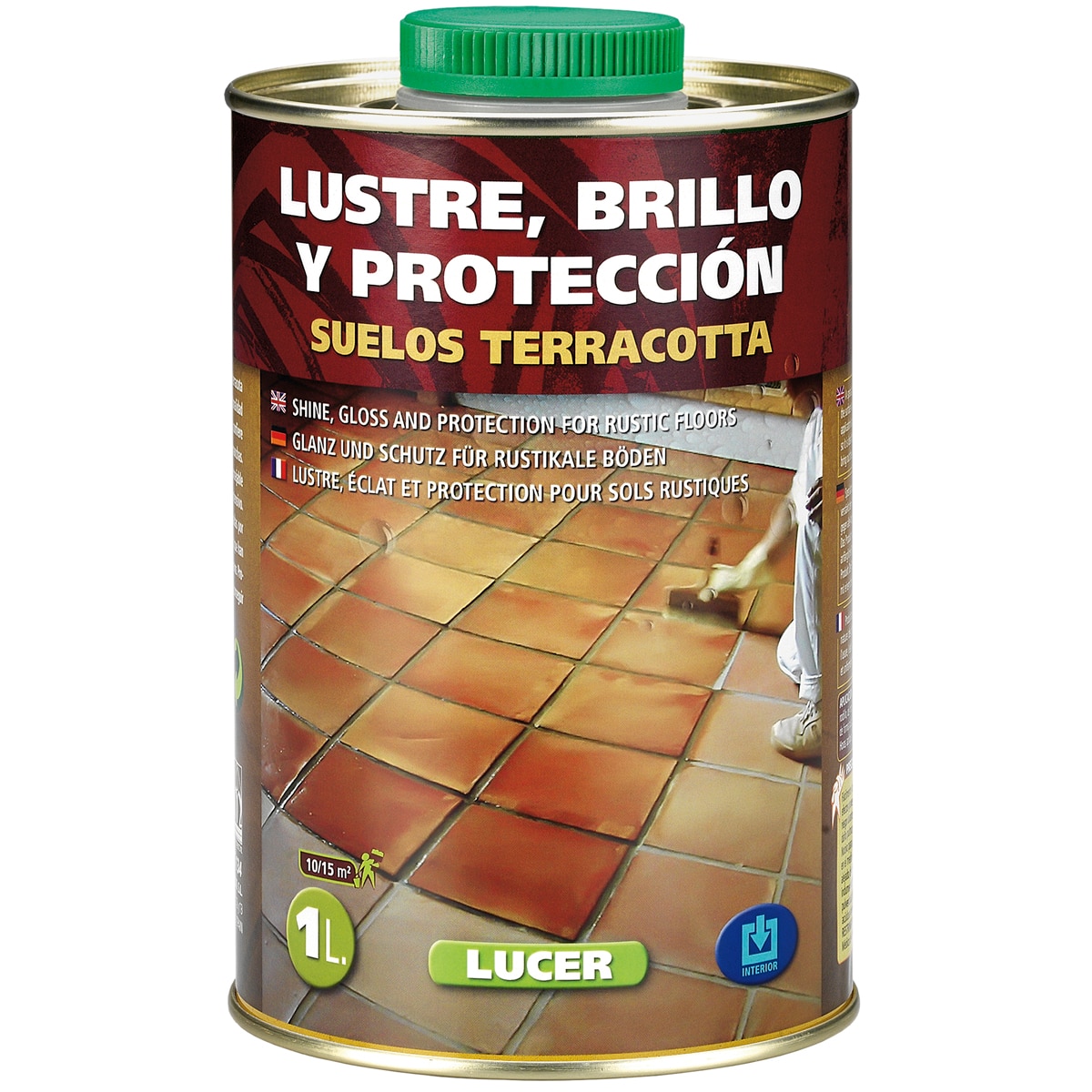 Imagem 0 de Abrilhantador e Protector de Pavimentos Terracota Lucer