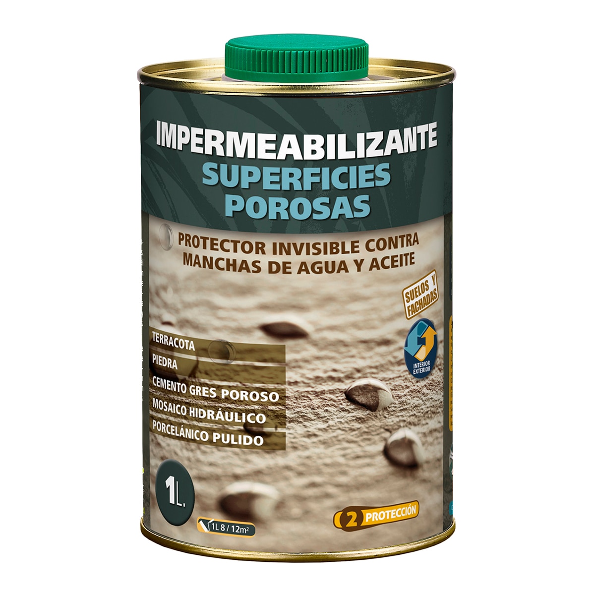 Impermeabilizante Superfícies Porosas - 1 L Incolor-1