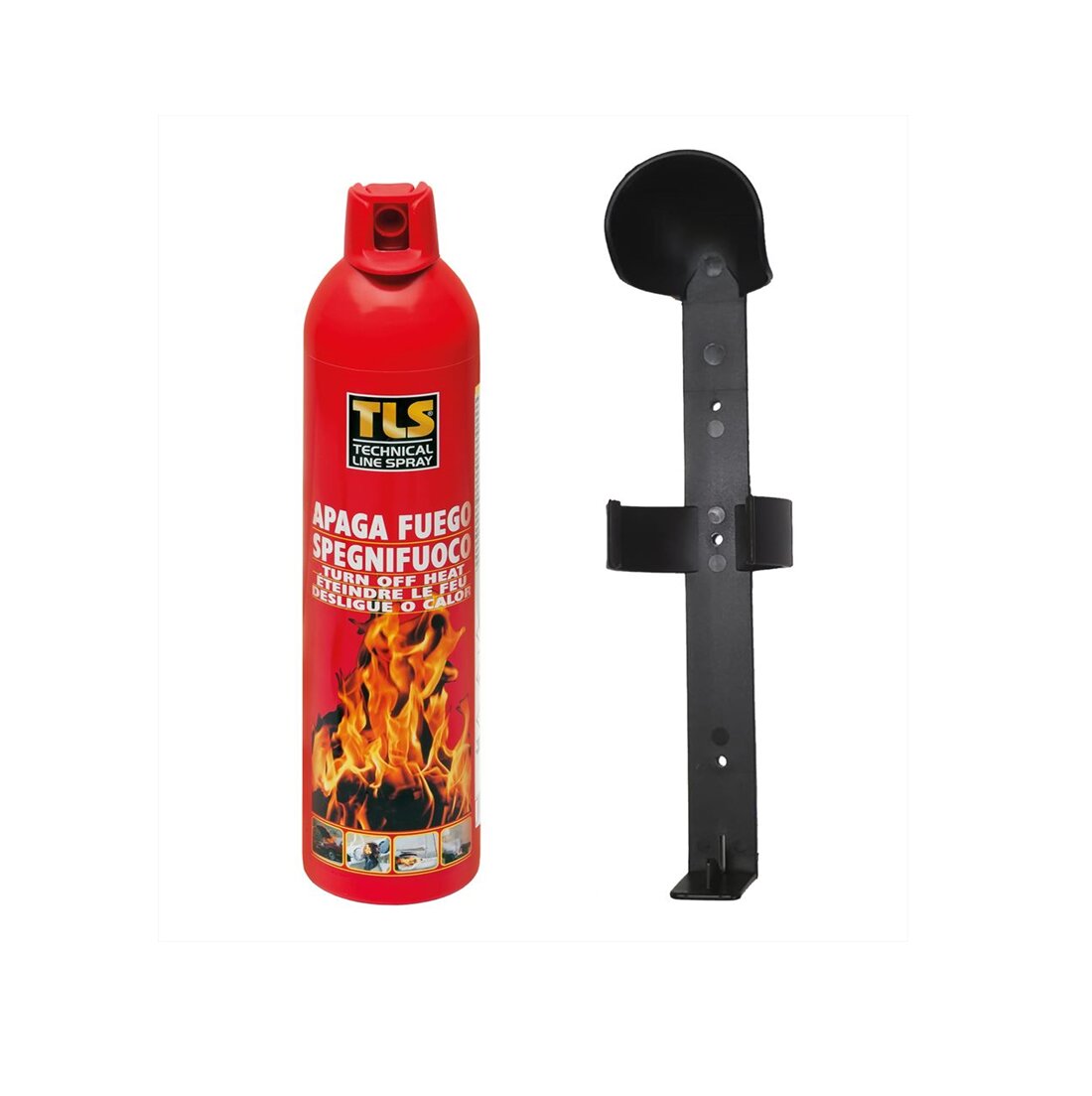 Imagen 0 de Extintor Portátil con Soporte 500 ml