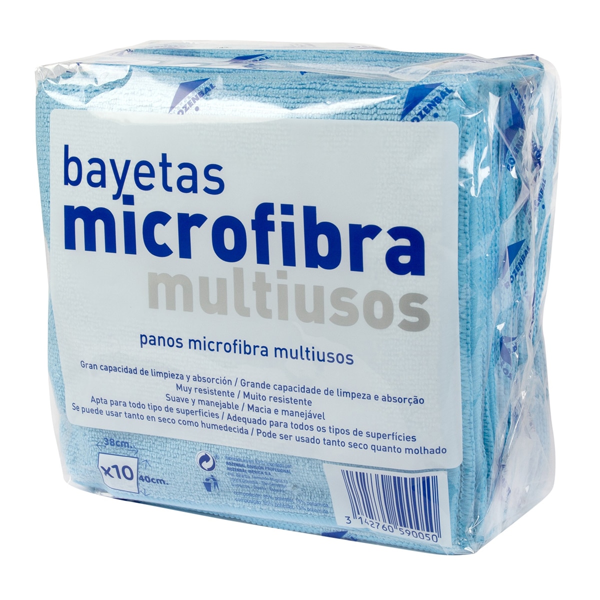 Imagem 0 de Pano Microfibra Profissional 10 Unidades - 38x40 cm