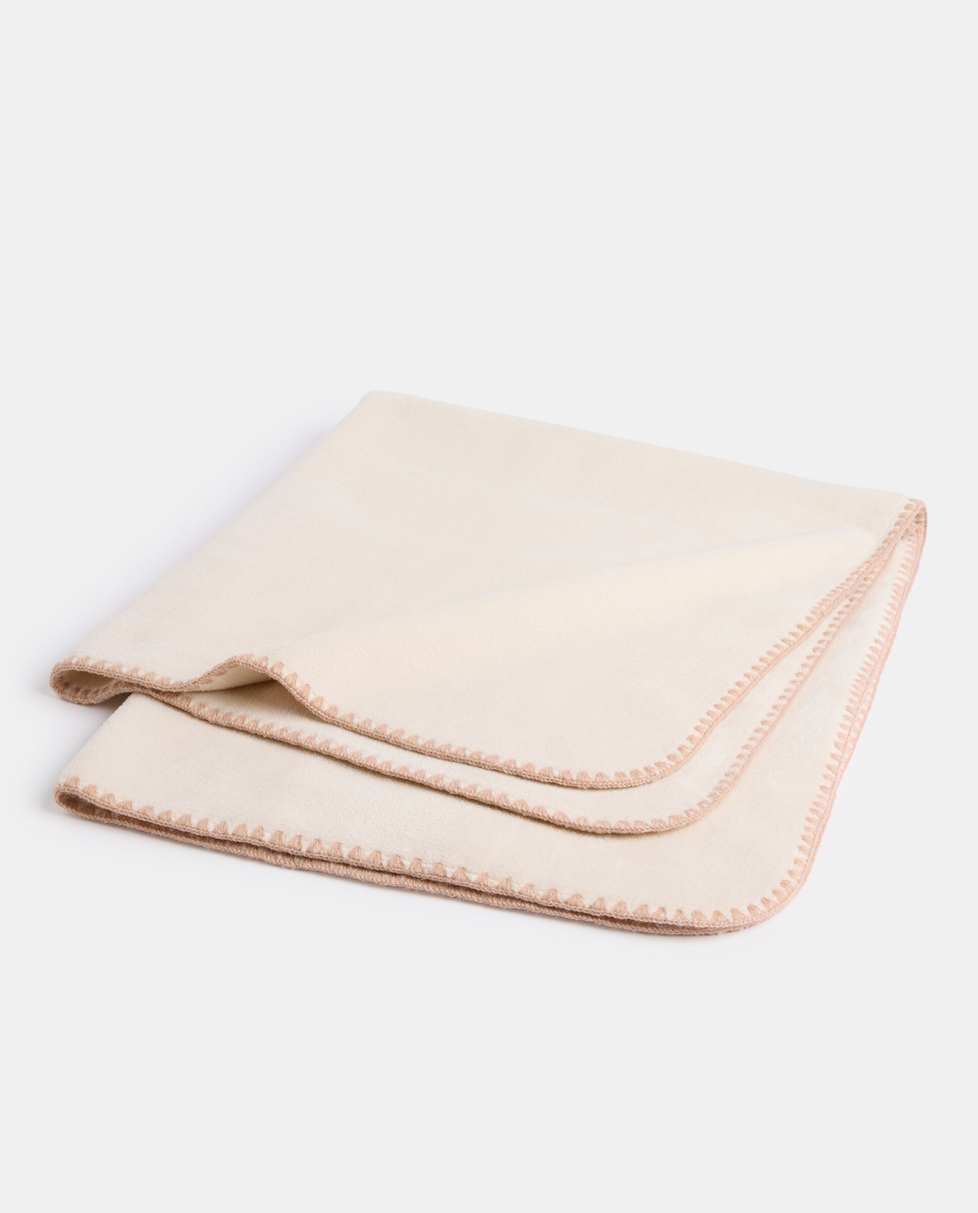 Imagen 0 de Manta bebé felpa beige