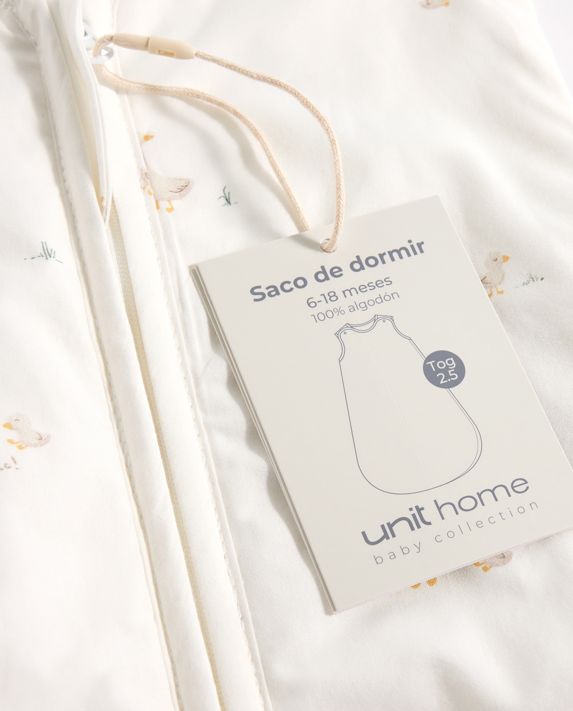 Saco de dormir bebé de 6-18 meses Tog 2.5 crudo Crudo-6