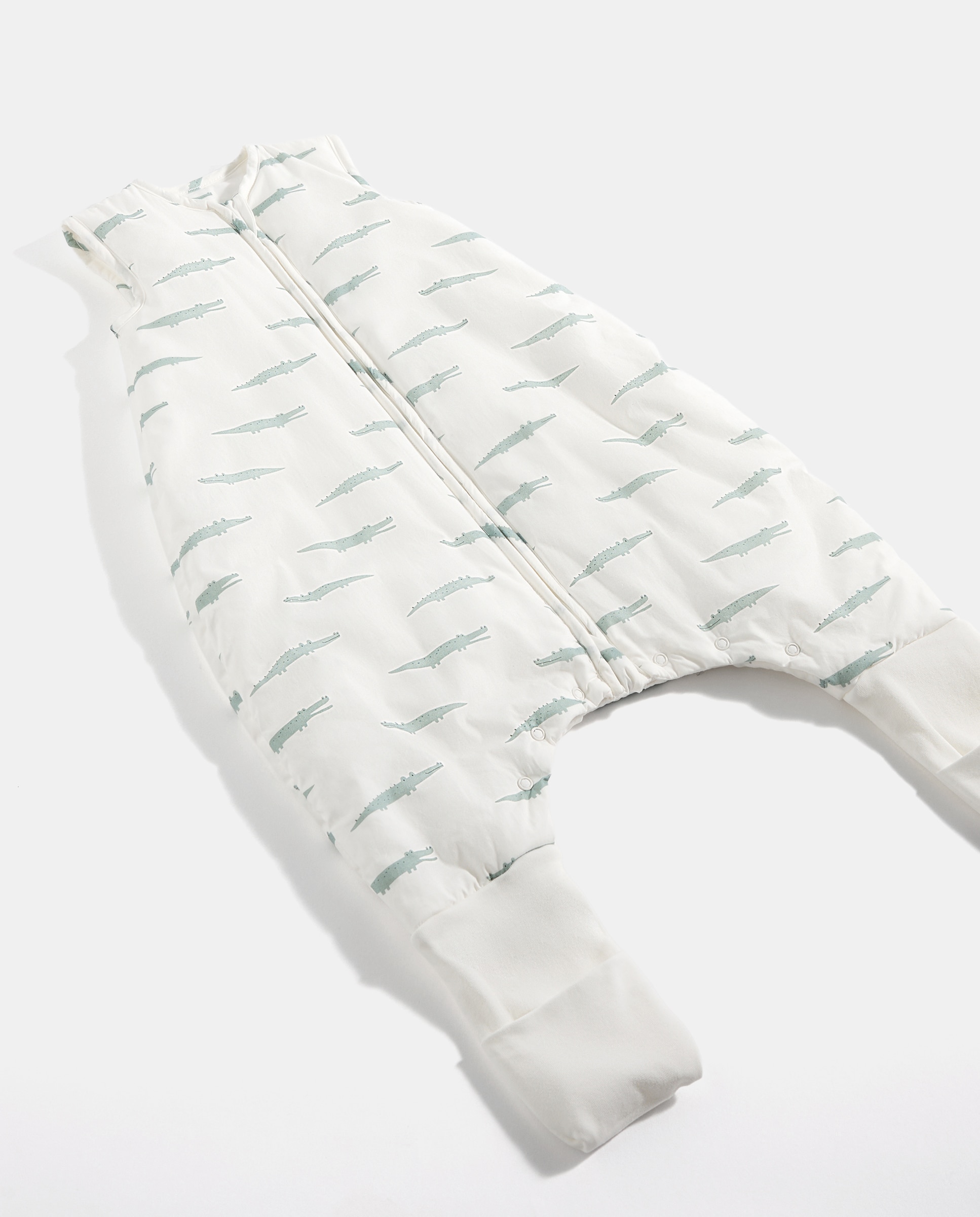 Imagen 0 de Saco de dormir con pies bebé de 18-36 meses Tog 2.5 cocodrilo verde