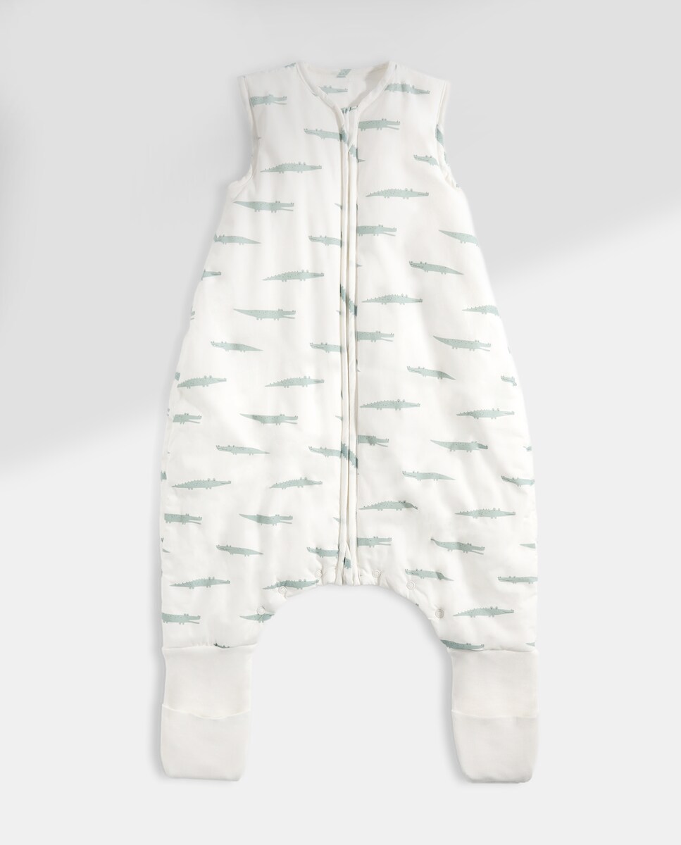 Imagen 0 de Saco de dormir con pies bebé de 18-36 meses Tog 2.5 cocodrilo verde