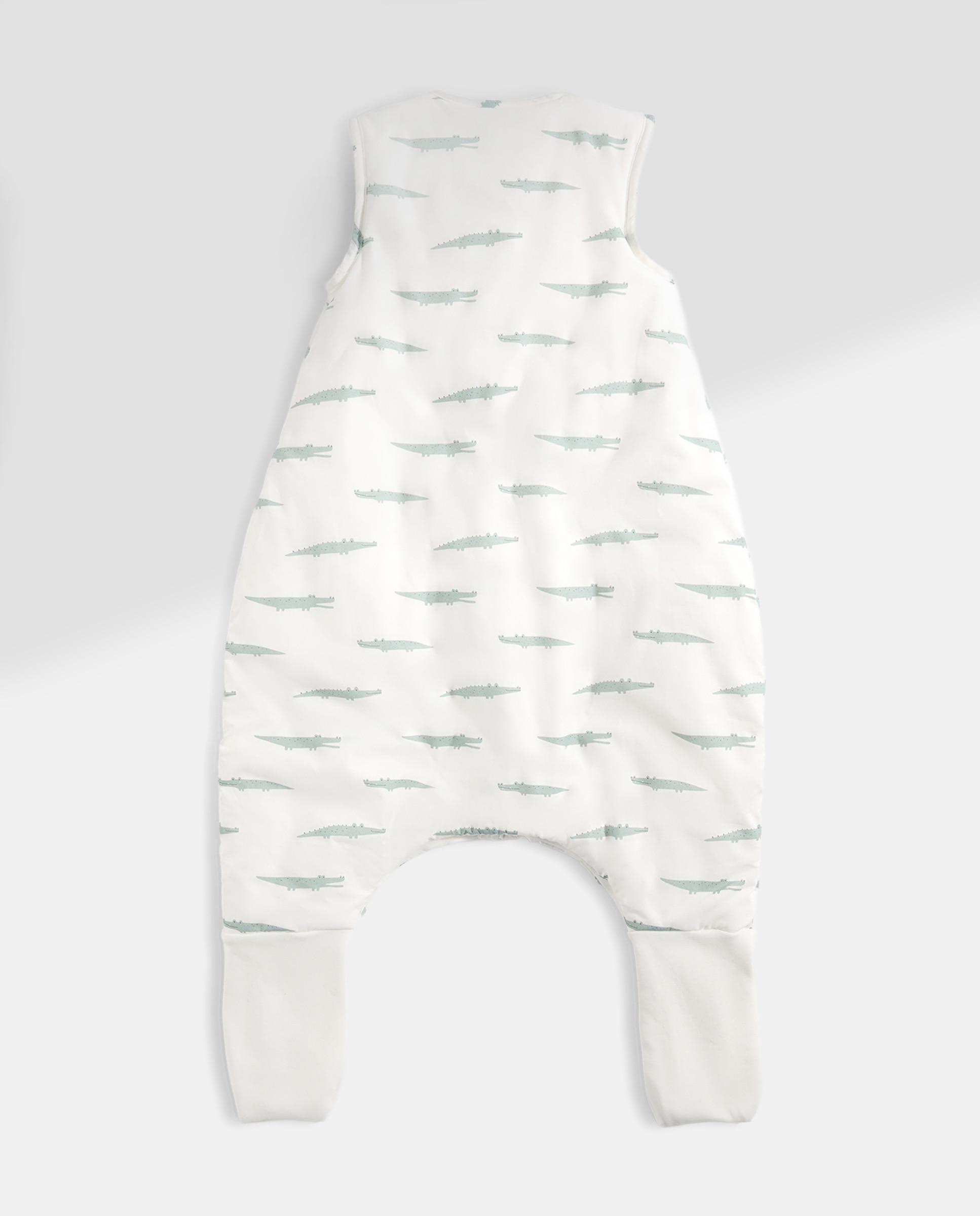 Saco de dormir con pies bebé de 18-36 meses Tog 2.5 cocodrilo verde Verde-3