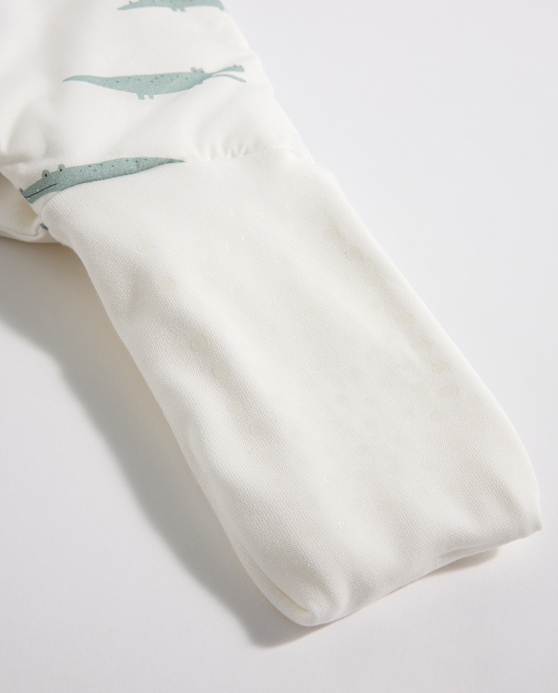 Saco de dormir con pies bebé de 18-36 meses Tog 2.5 cocodrilo verde Verde-6