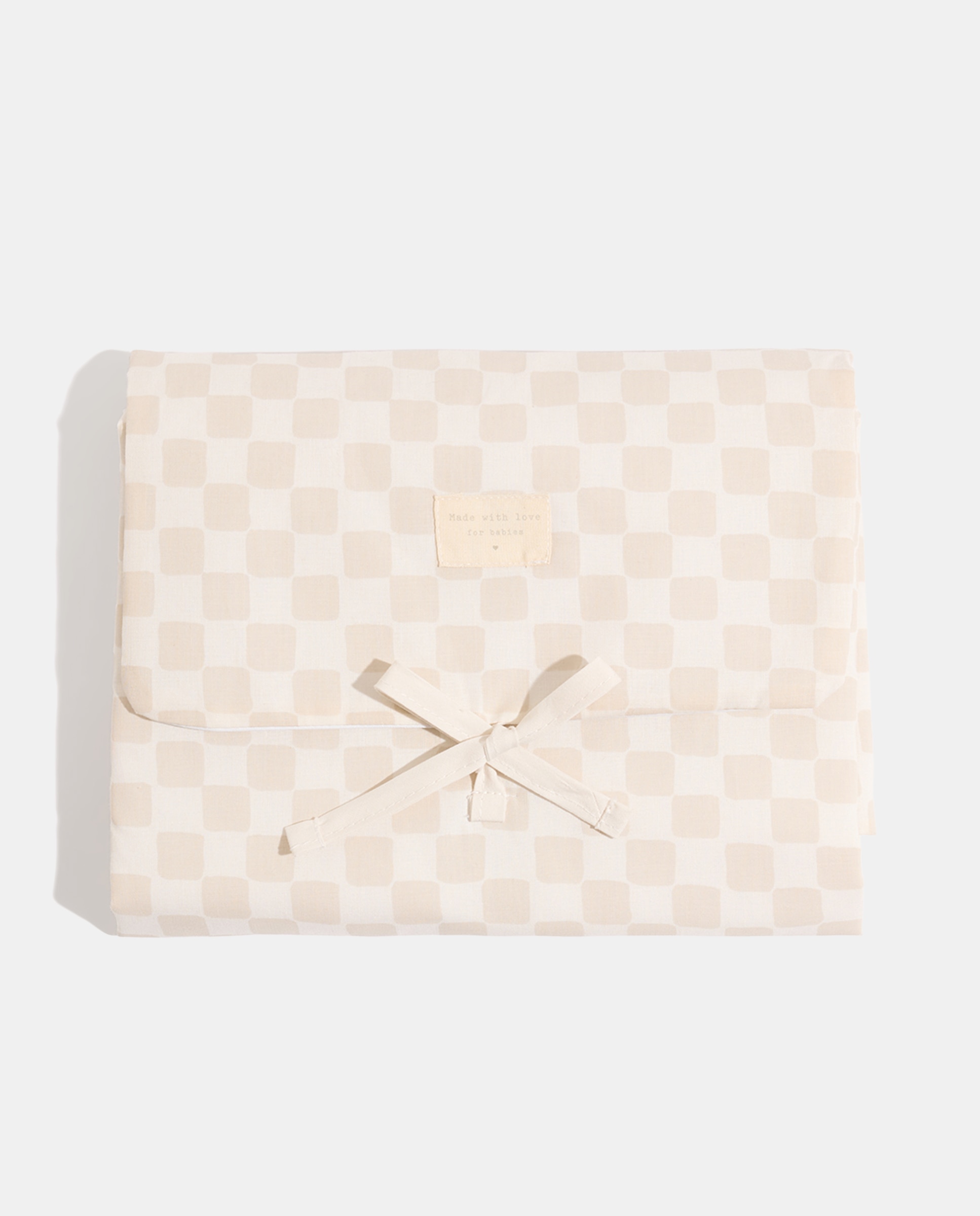 Imagen 0 de Cambiador de viaje cuadros beige