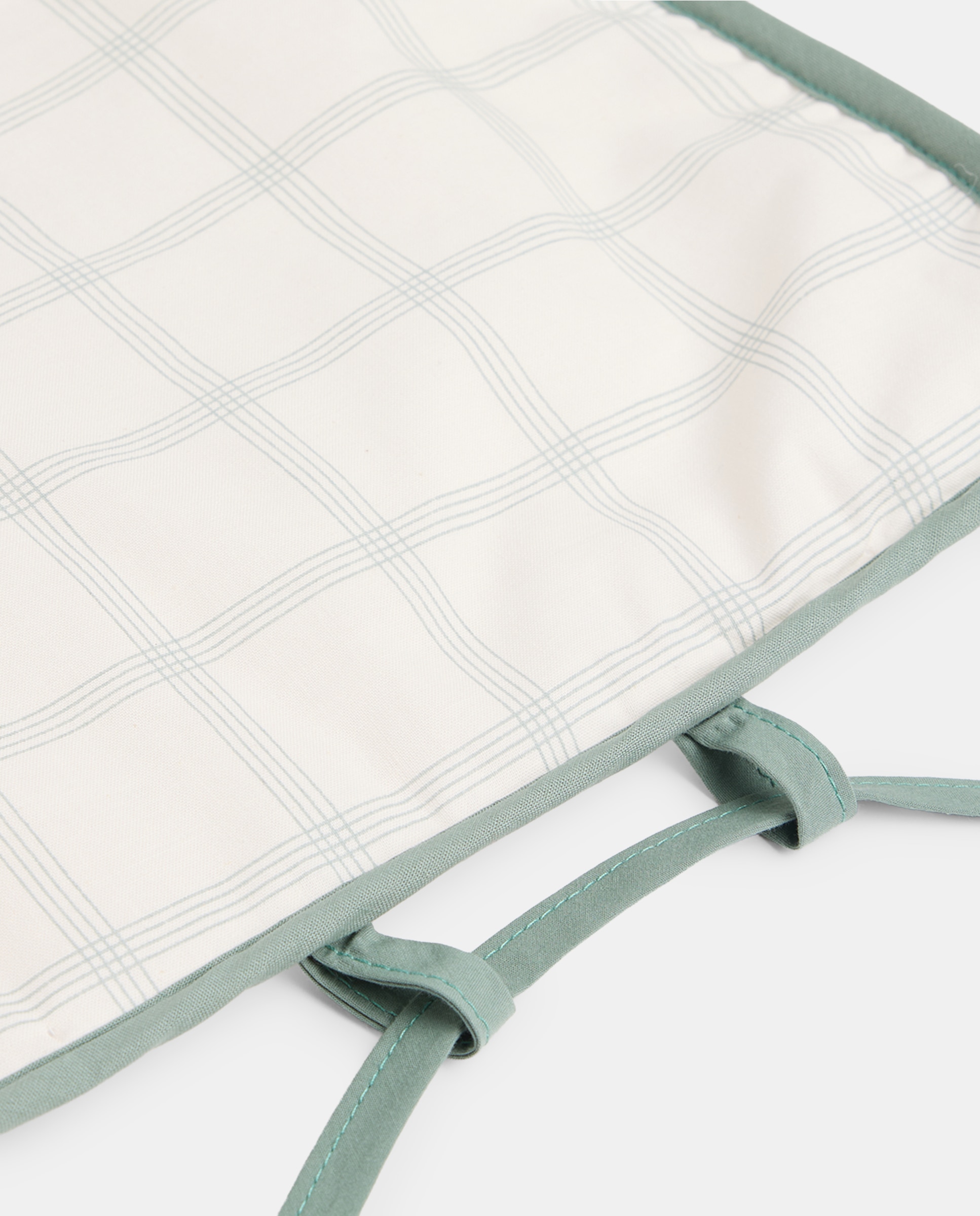 Colchoneta universal para silla de paseo cuadros verdes Verde-2