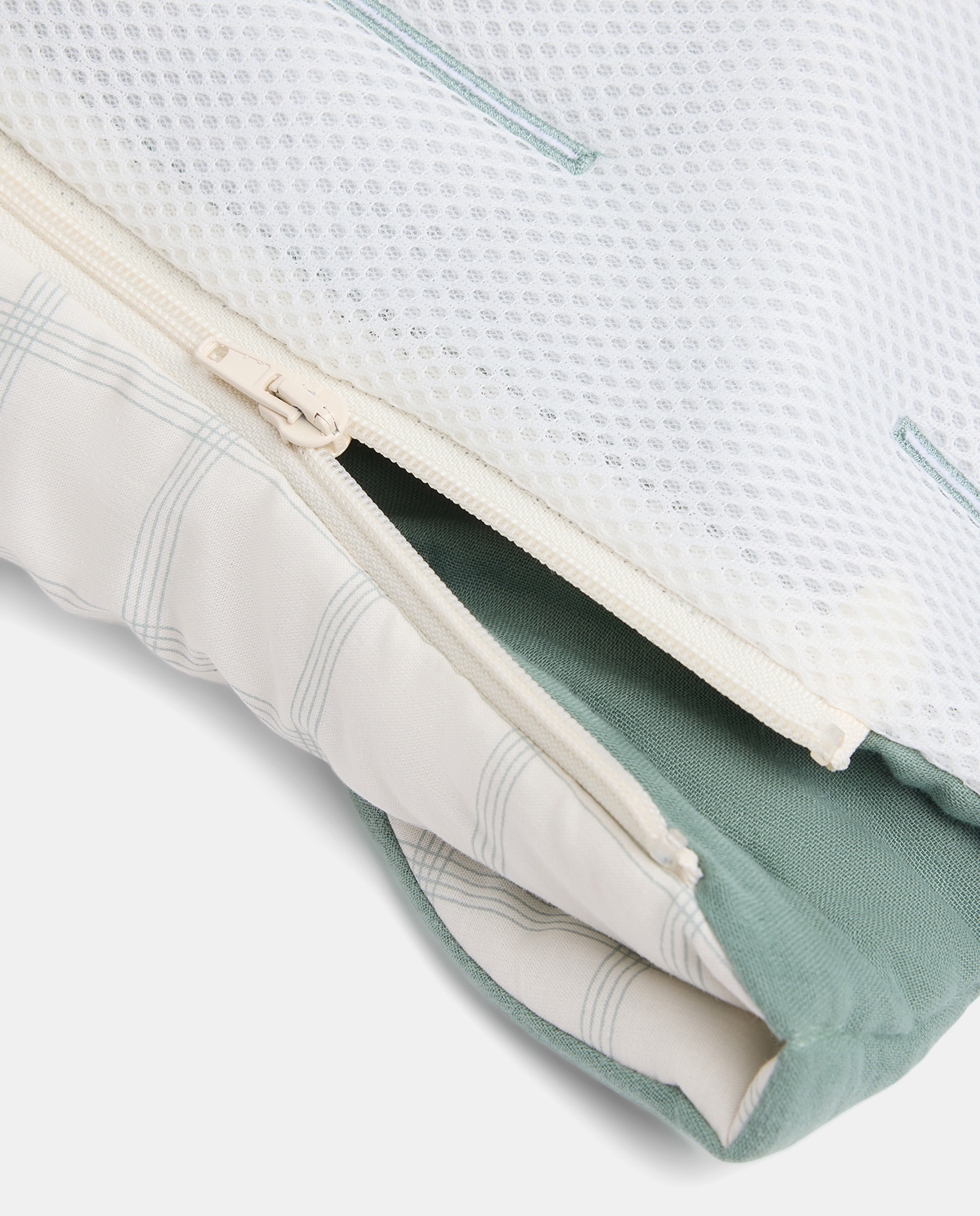 Saco universal para silla de paseo cuadros verdes Verde-3