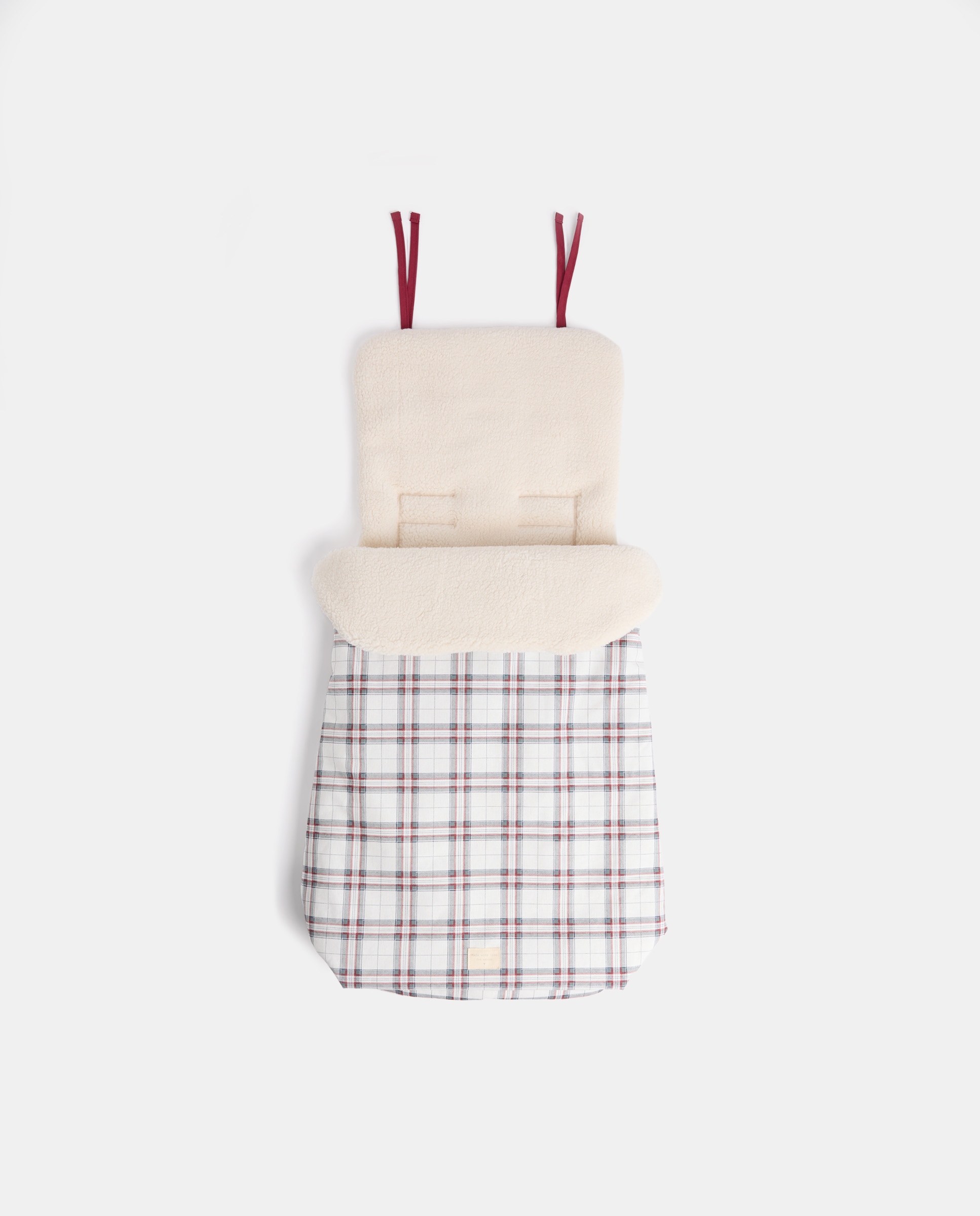 Imagen 0 de Saco universal para silla de paseo cuadros invierno
