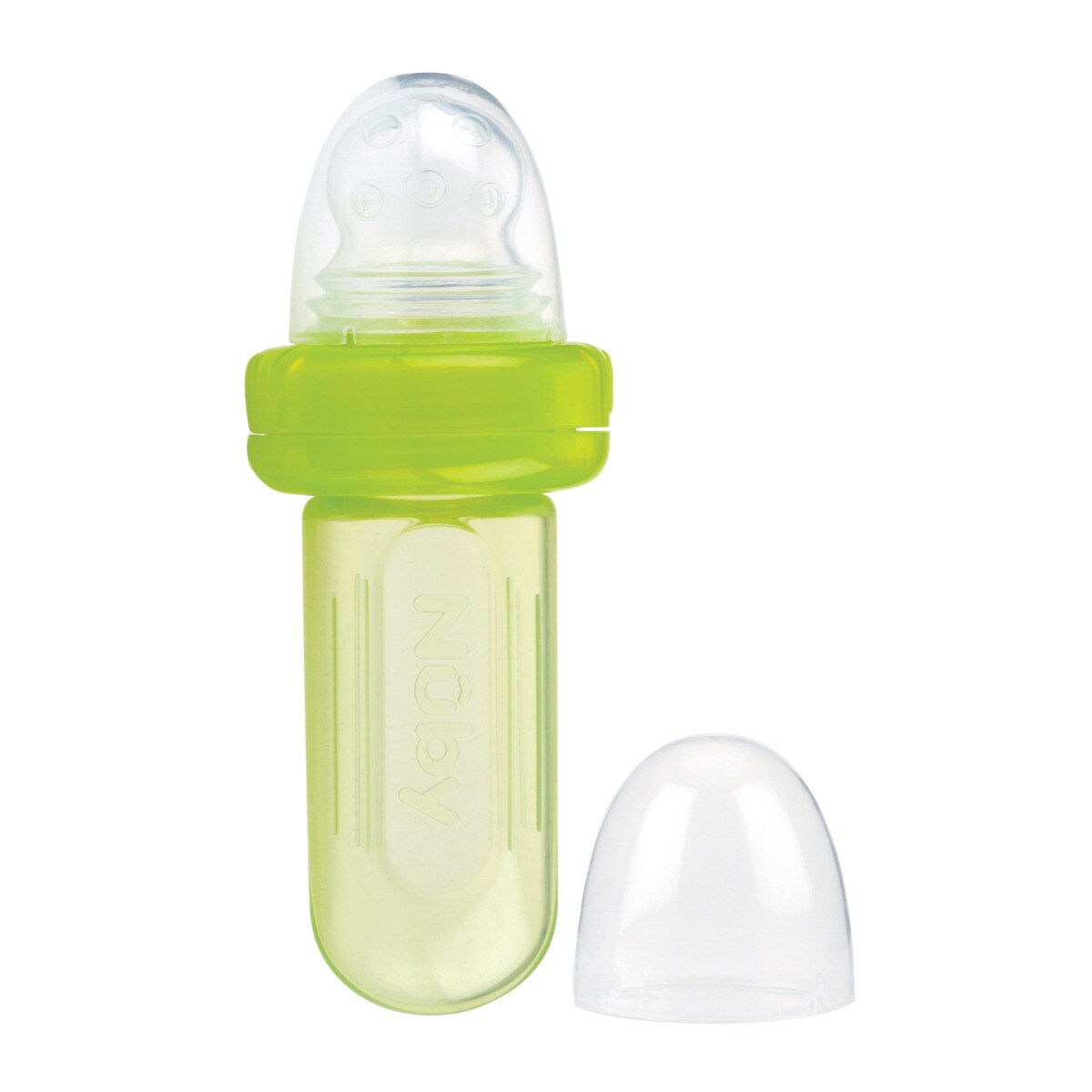 Mini Alimentador Nuby de silicona multicolor Multicolor-3