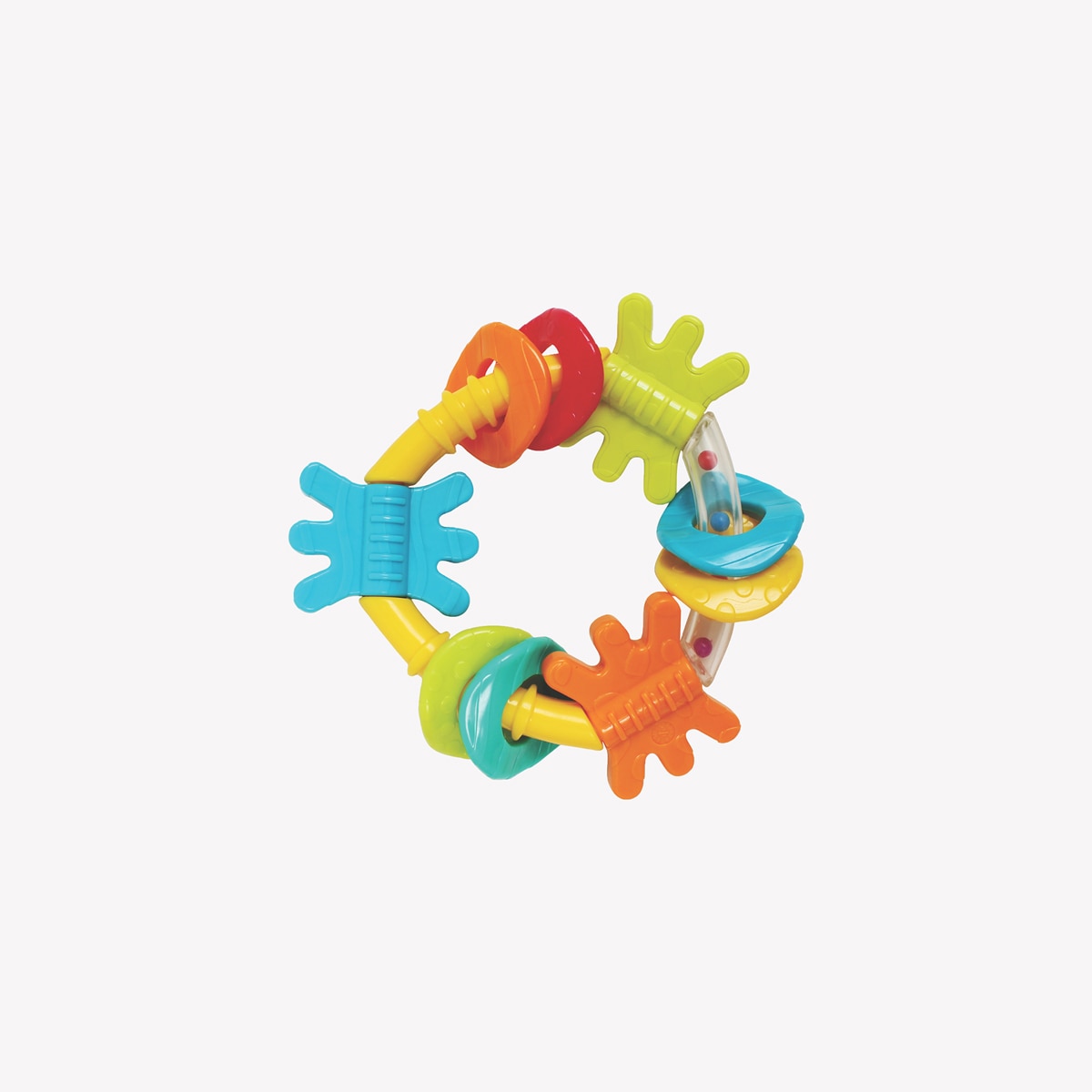 Mordedor texturas Playgro triángulo multicolor Multicolor-1