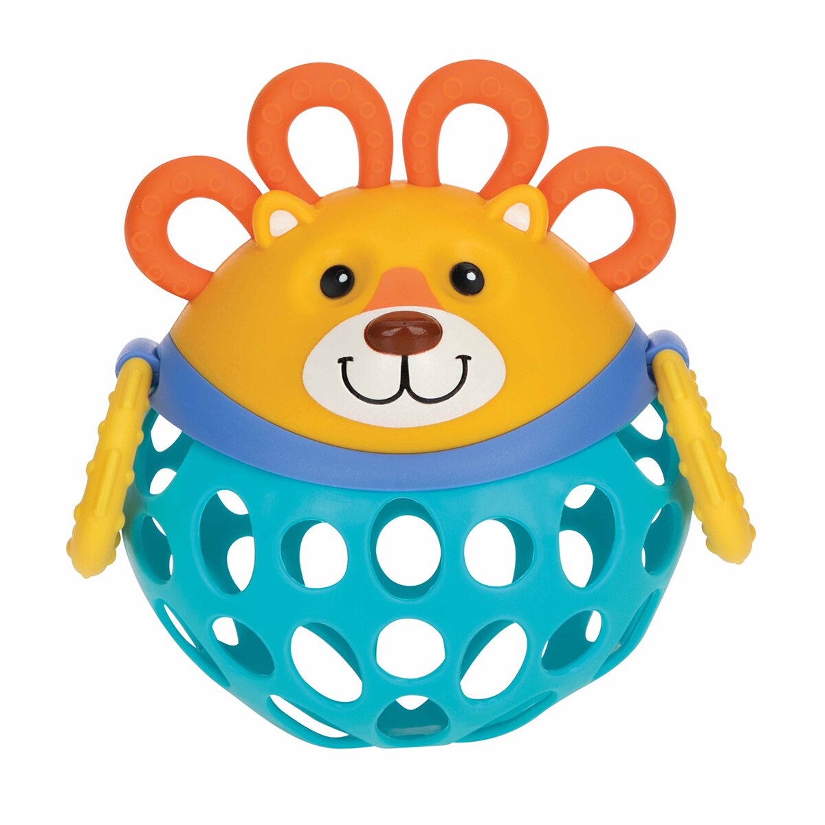 Mordedor plegable Nûby Pelota de silicona (3 +M.) rosa Rosa-5