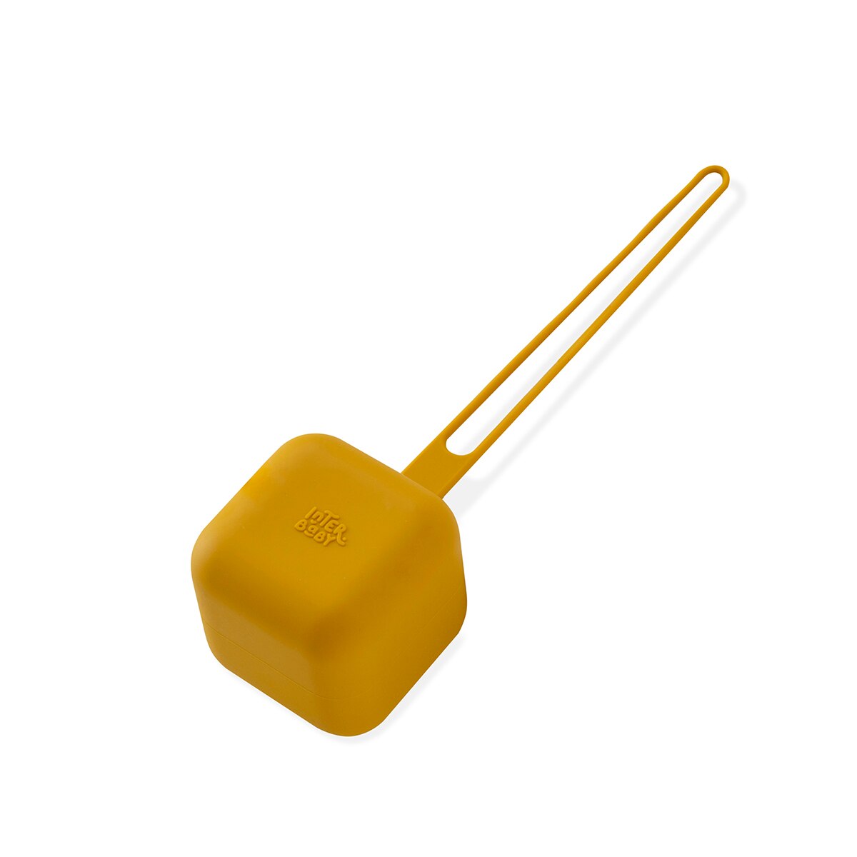 Portachupetes de silicona Mostaza-3
