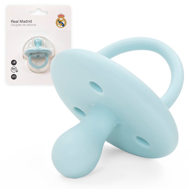 Imagen 0 de Chupete de silicona azul