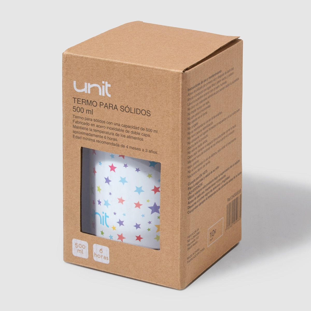 Termo para sólidos Unit 500 ml Multicolor-2