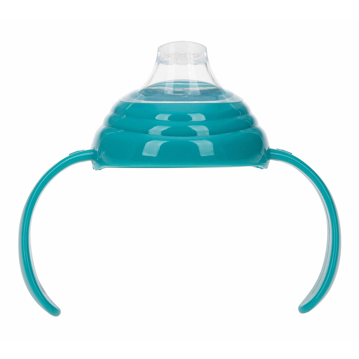 Taza antigoteo lisa con asas aqua - 270ml - 6m+ Azul-4