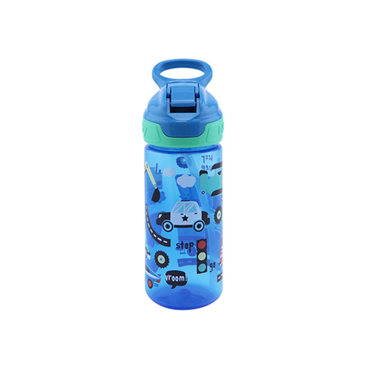Taza  Flip-It Nuby con boquilla de silicona blanda - 540ml Azul-1