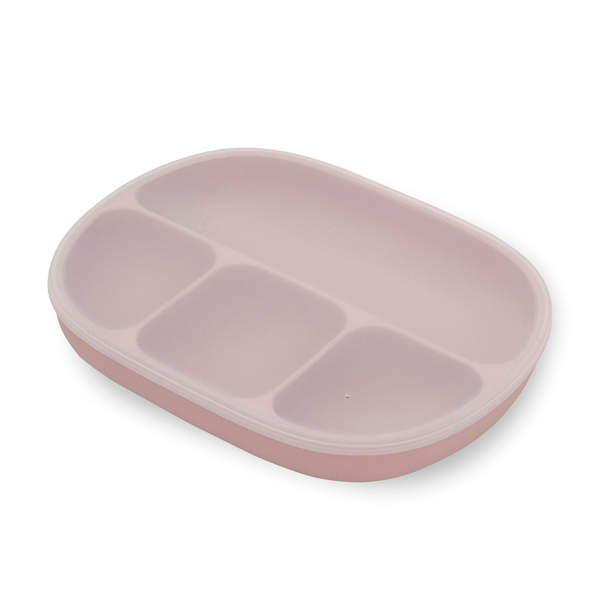 Plato con ventorsa y tapadera Rosa-3
