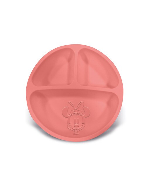 Imagen 0 de Stor plato dividido silicona minnie mouse