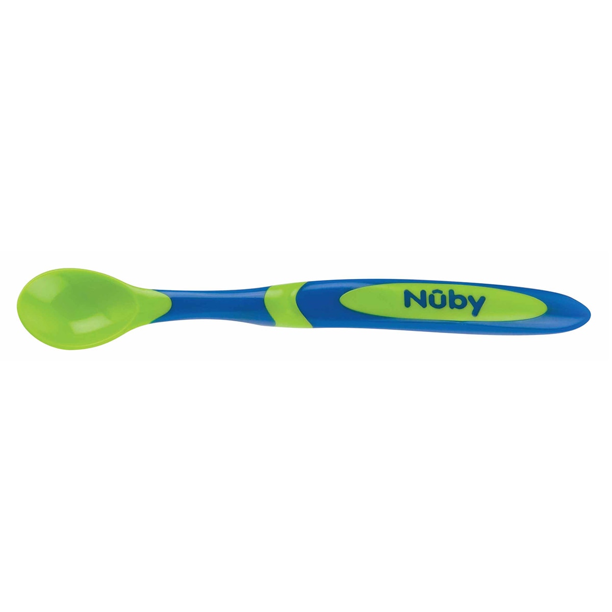 Pack de 4 Cucharas Nuby de mango largo (6 M+) multicolor Multicolor-3