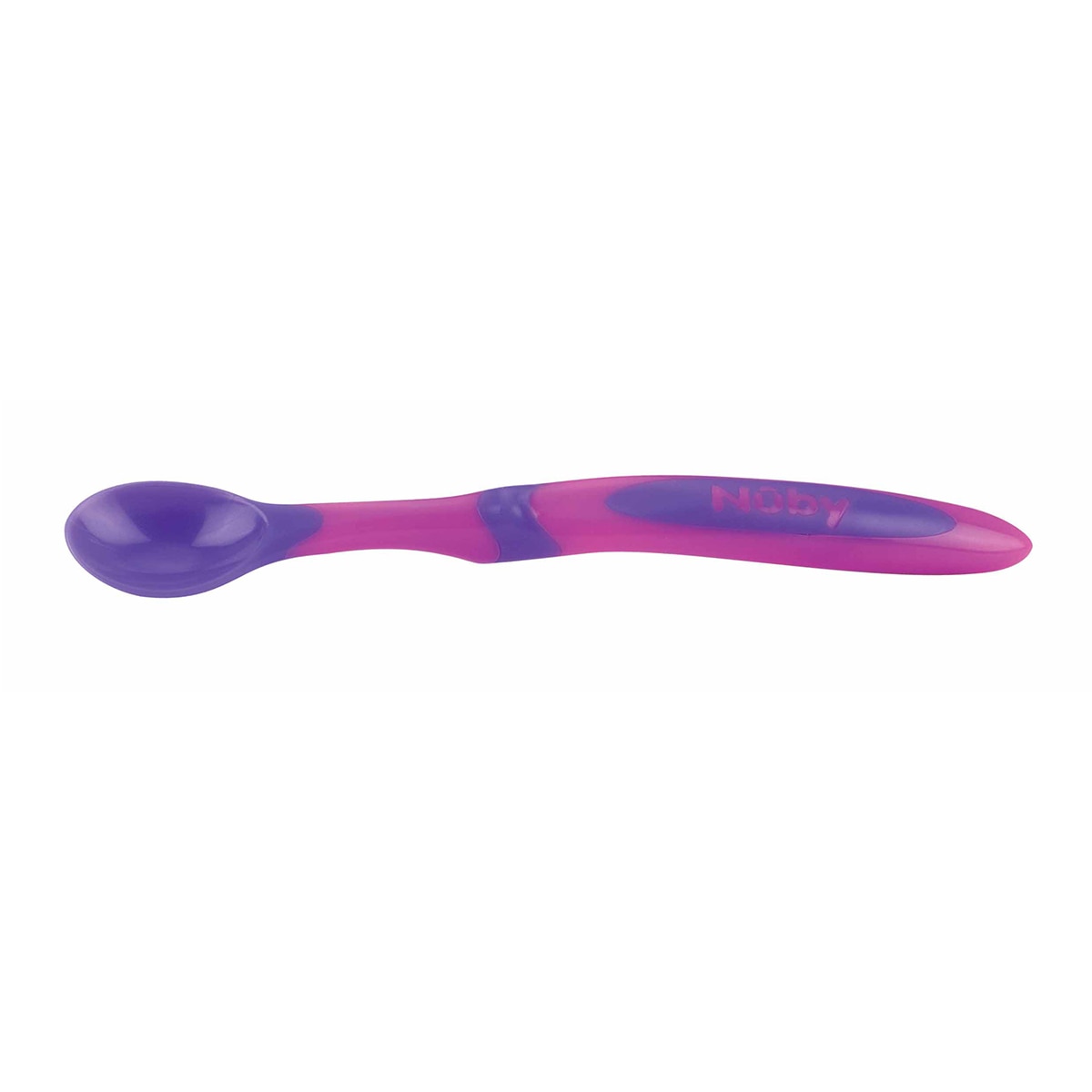 Pack de 4 Cucharas Nuby de mango largo (6 M+) multicolor Multicolor-5