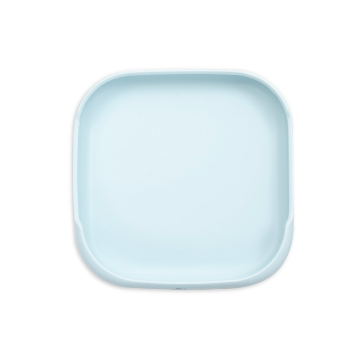 Set vajilla 4 pcs de silicona mockup Azul-4